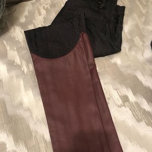 BCBGeneration Leather Jeans !!!